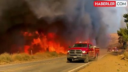 Los Angeles'ta yeniden yangın çıktı, alevler hızla yayılıyor