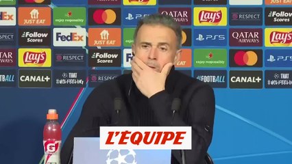 Luis Enrique : «Nous avons les meilleurs supporters du monde» - Foot - C1 - PSG