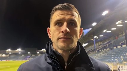 John Mousinho's post-match interview after Pompey 3-1 win over Stoke