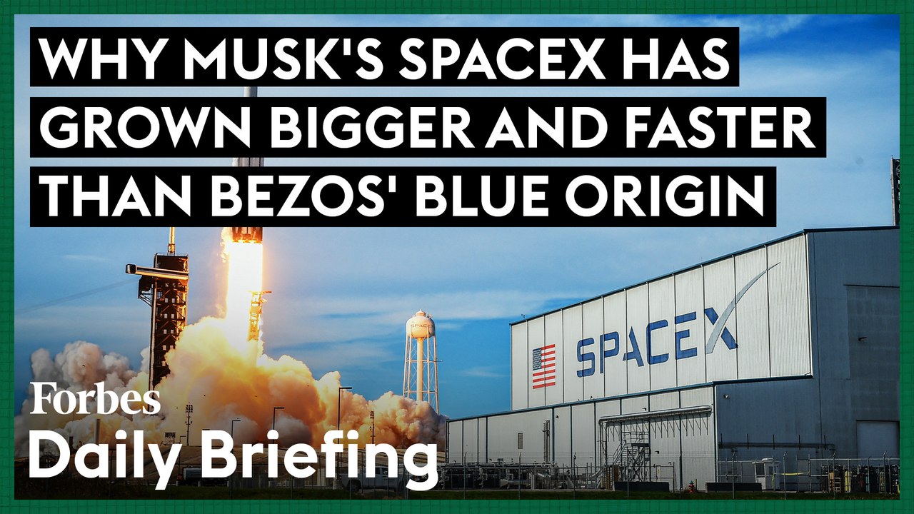 Here's Why Musk's SpaceX Has Grown Bigger, Faster And Cheaper Than Bezos' Blue Origin