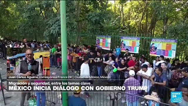 Informe desde Ciudad de México: migración y seguridad, ejes de conversación con Gobierno Trump