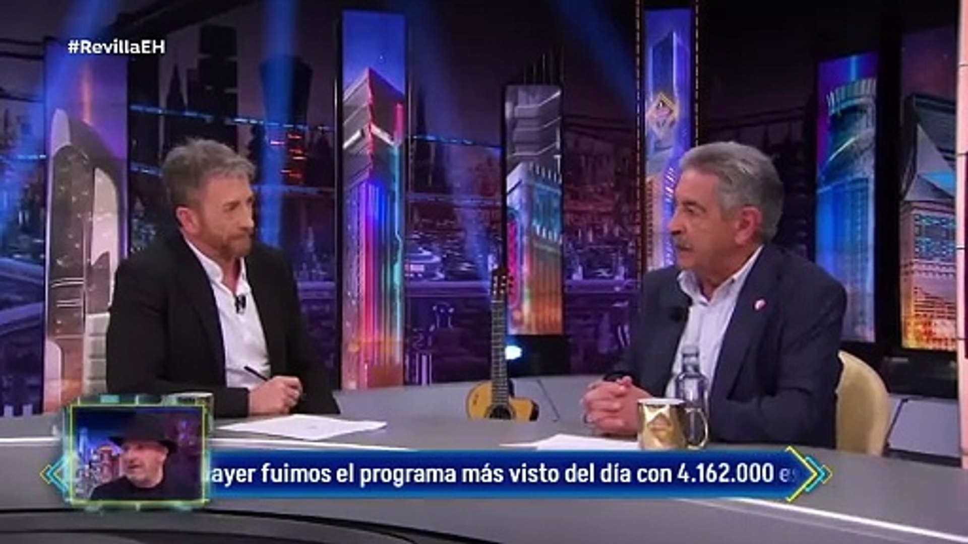 Miguel ngel Revilla, en el 'tiempo de descuento' a sus 82 aos