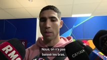 PSG - Hakimi : “On s'est dit que c’était possible de faire la remontada”