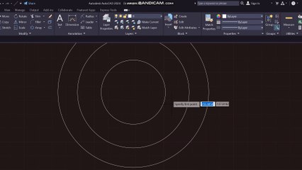 AutoCAD 2D modeling EX2
