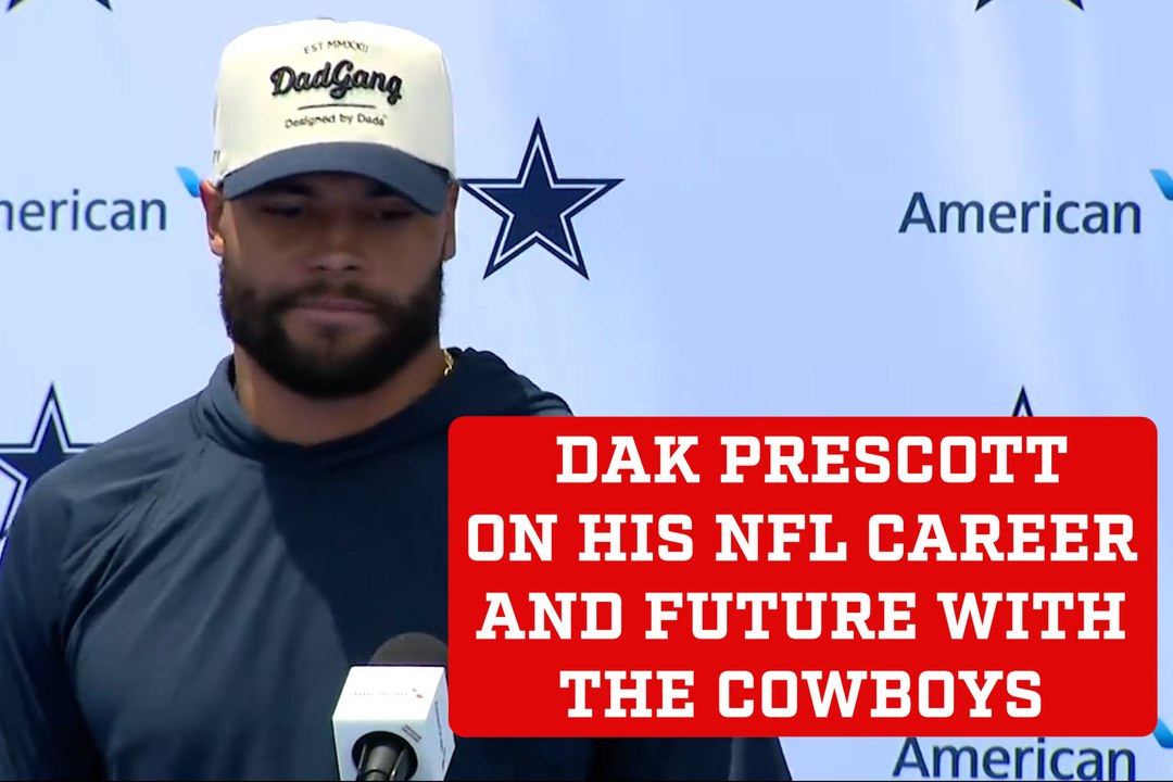 Dak Prescott reflects on NFL career and future with the Dallas Cowboys