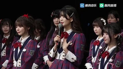AKB48 Team SH 朱苓 孔珂昕 毕业发表 六周年嘉年华演唱会现场 250118