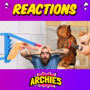 Wood You Believe These Crafts?! 😱 The Dudes REACT to 5-Minute Crafts!