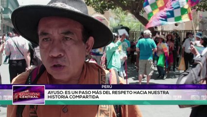 Estatua del conquistador español Francisco Pizarro ENCLAVE MEDIÁTICA 22-01-2025