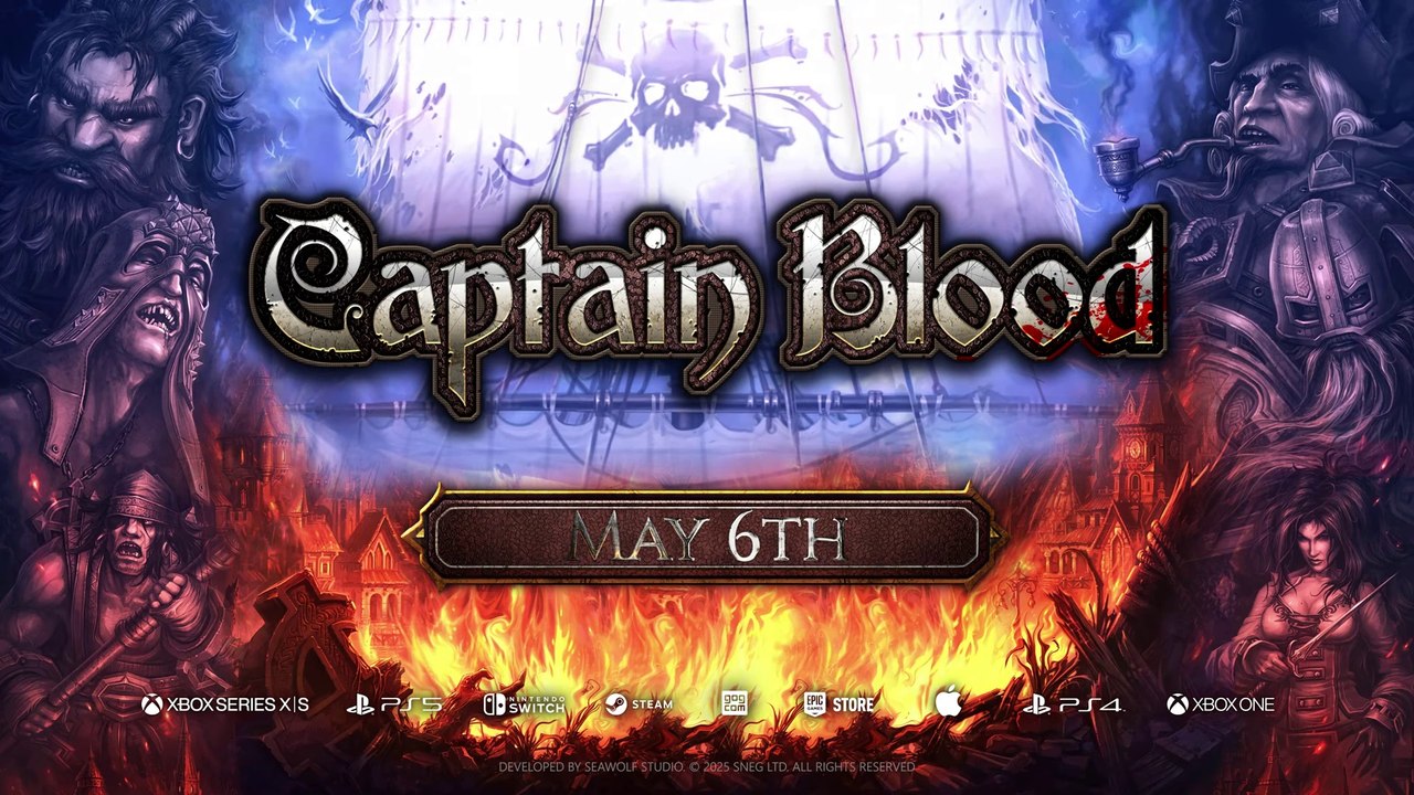 Captain Blood - Official Release Date Trailer
