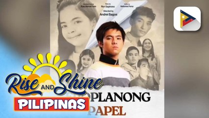 TALK BIZ | Jiro Manio, handa na muling ipamalas ang galing sa pag-arte sa indie film na 'Eroplanong Papel'