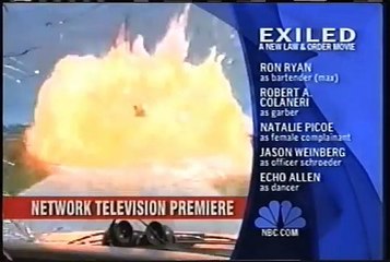 Exiled: A Law & Order Movie NBC Split Screen Credits