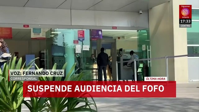 Juez suspende la audiencia de 'Fofo' Márquez para presentar nuevas pruebas