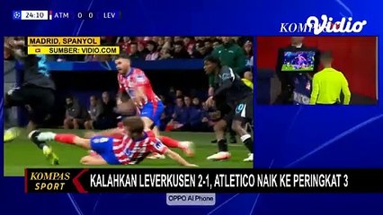 Atletico Madrid Tekuk Bayern Leverkusen 2-1