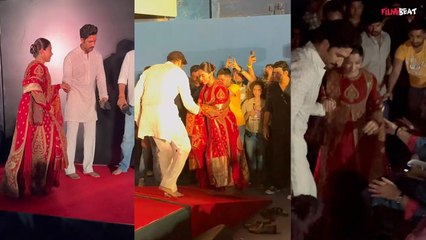 Chhaava के Trailer Launch में लंगड़ाते-लंगड़ाते आईं Rashmika Mandanna, Vicky Kaushal ने दिया Support