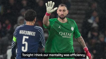 PSG 'a strong team mentally' - Donnarumma