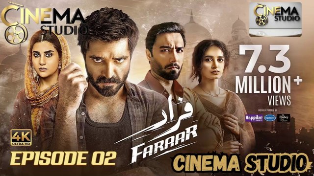 Faraar Drama | Episode 02 | [ENG SUB] | 24nd Jan 2025 | Hamza Ali Abbasi | Ahmed Ali Akbar | Sohai Ali Abro | Watch Now on Cinema Studio! | #cinemastudio #Faraar #FaraarEpisode02 #HamzaAliAbbasi #AhmedAliAkbar #SohaiAliAbro #PakistaniDrama #ENGSUB #Cinema
