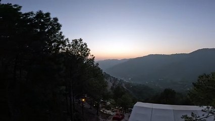 Mountain View sunset