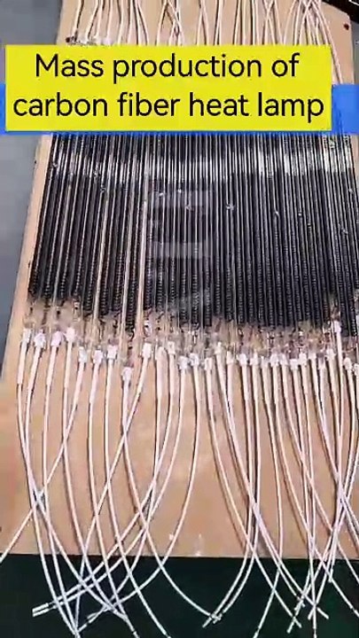 440mm 120v 450w carbon fiber heating lamps for Micro-wave oven