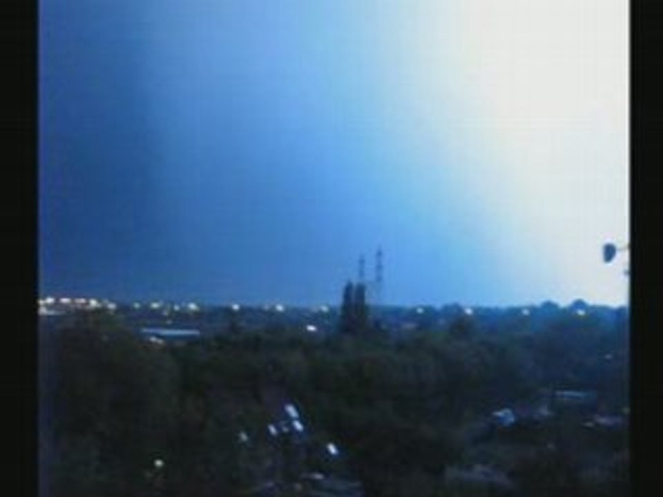 Orage chez les chti's