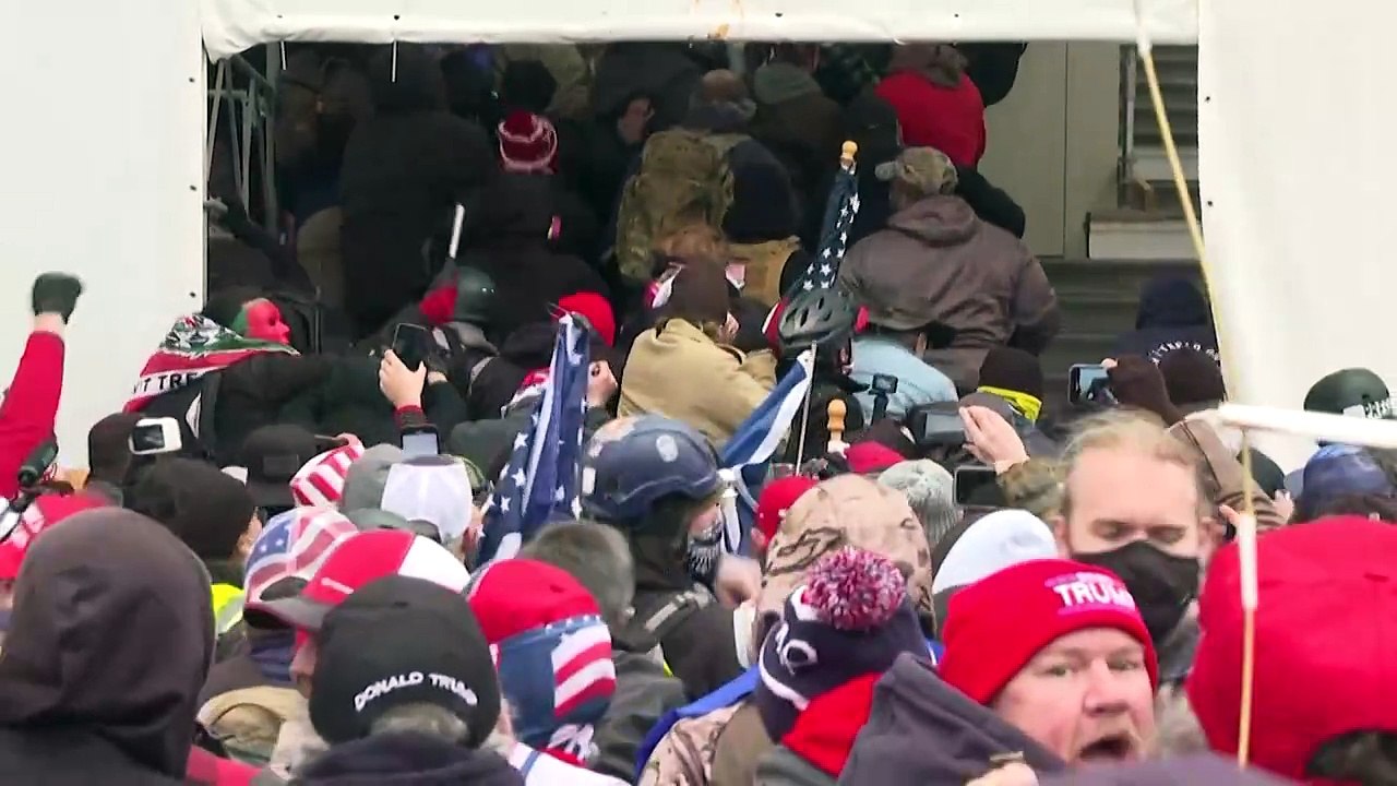 Kapitol-Erstürmer feiern ihre Freilassung
