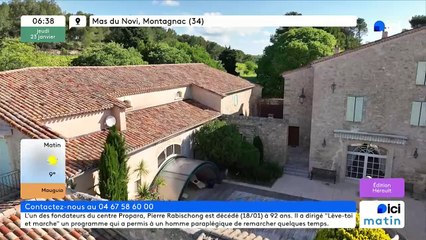 23/01/2025 - ici matin par ici Hérault en vidéo