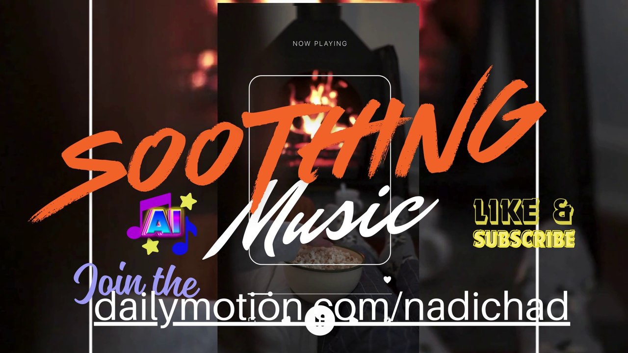 🎹Soothing 🤖Piano AI Music ASMR Sleep Cozy Sounds ☔Rain & 🔥Fireplace