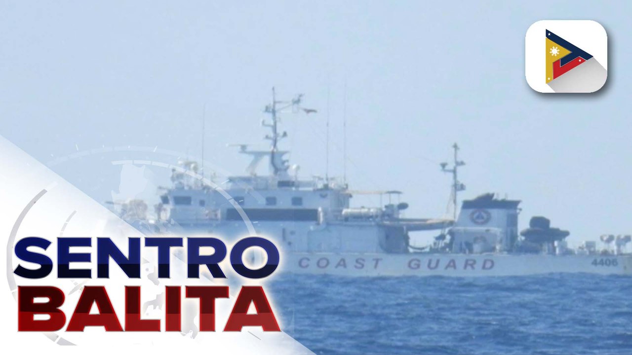 BRP Suluan ng PCG, nakabantay sa barko ng China malapit sa Zambales; Monster Ship ng China, malapit pa rin sa Bajo de Masinloc