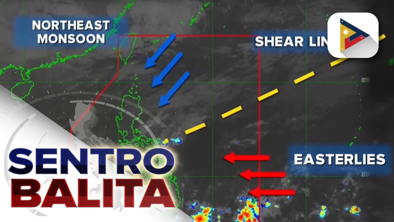 Shear line at easterlies, posible pa ring magpaulan sa ilang bahagi ng bansa