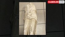 2 bin yıllık antik Yunan heykeli çöp poşetinden çıktı