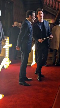 Vidéo - Anthony Delon - Les célébrités fêtent les 130 ans de la maison Berluti lors de la Fashion Week Masculine prêt-à-porter Automne/Hiver 2025-2026 à Paris, le 22 janvier 2025. © Olivier Borde / Bestimage