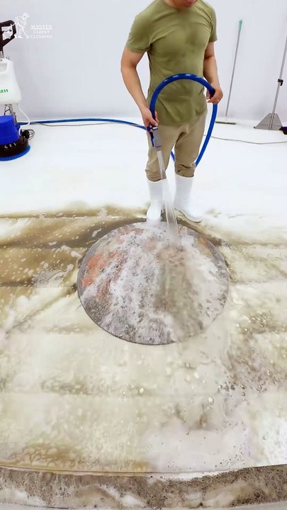 The Carpet From Hell Will Return In A Minute. Satisfying ASMR Carpet Cleaning. #shorts