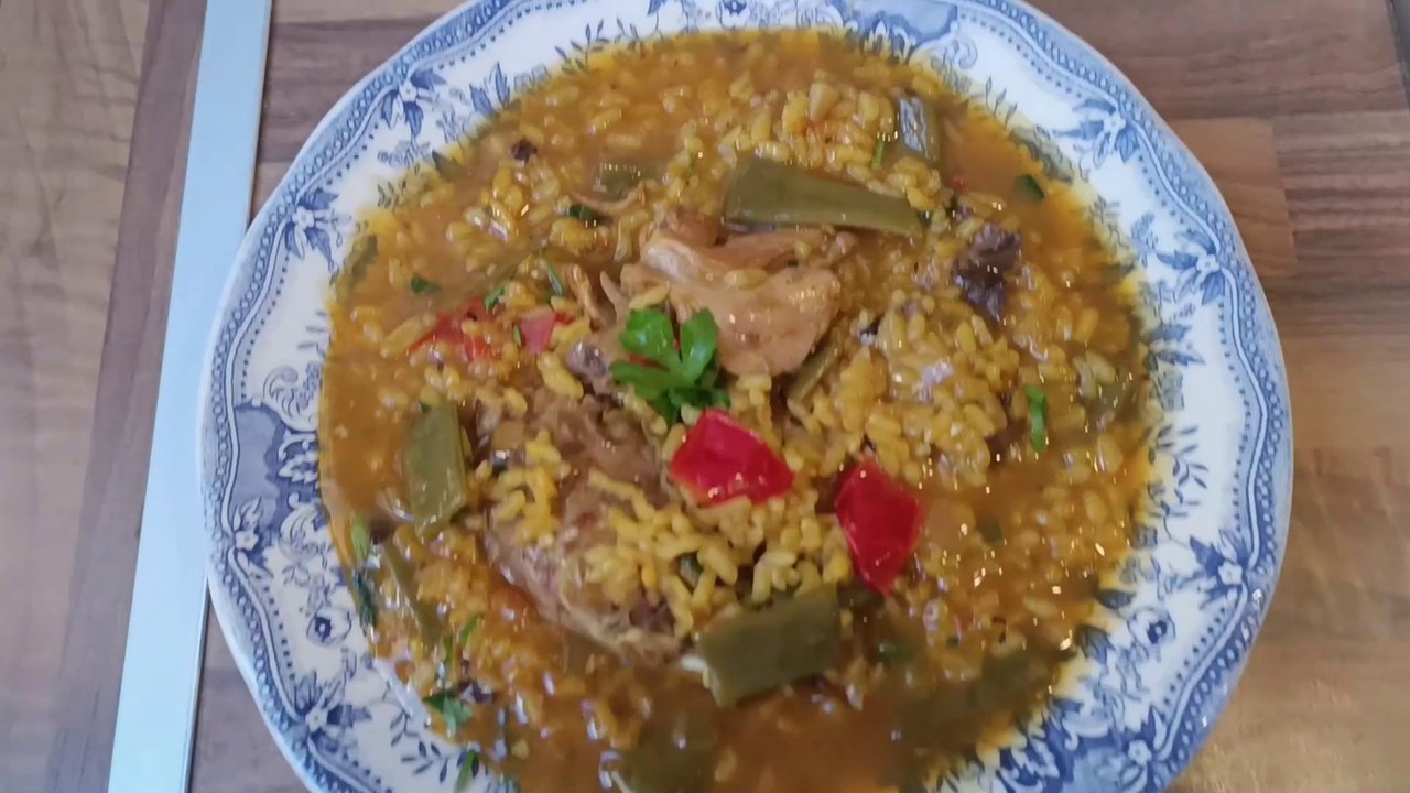 Arroz Caldoso de Conejo Irresistible 🍲🔥