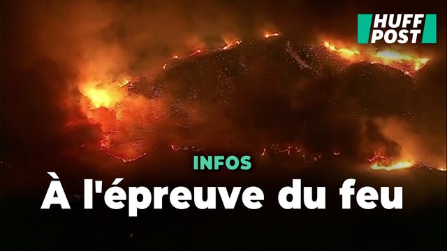 À Los Angeles, un nouvel incendie impressionnant fait rage