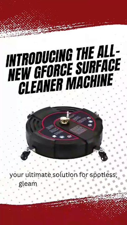 G Force Surface Cleaning Machine