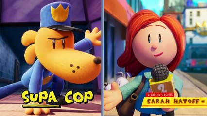 Dog Man Featurette - Fun In The Booth with Isla Fisher (2025)