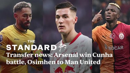 Transfer news: Arsenal win Cunha battle, Sesko talks; Chelsea get Garnacho boost; Osimhen to Man United