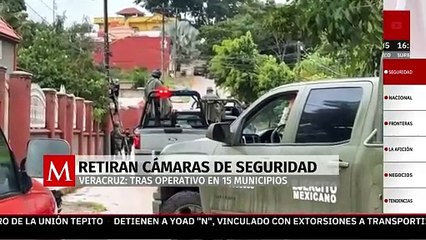 SSP de Veracruz retira 22 cámaras de videovigilancia ‘no autorizadas’ en Minatitlán