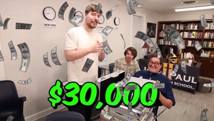Would You Quite School 🏫 For $100,000 | Mr Beast |