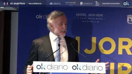 Inda abre las I Jornadas Jurídicas de OKDIARIO: "Sánchez es un autócrata que va de golpe en golpe"