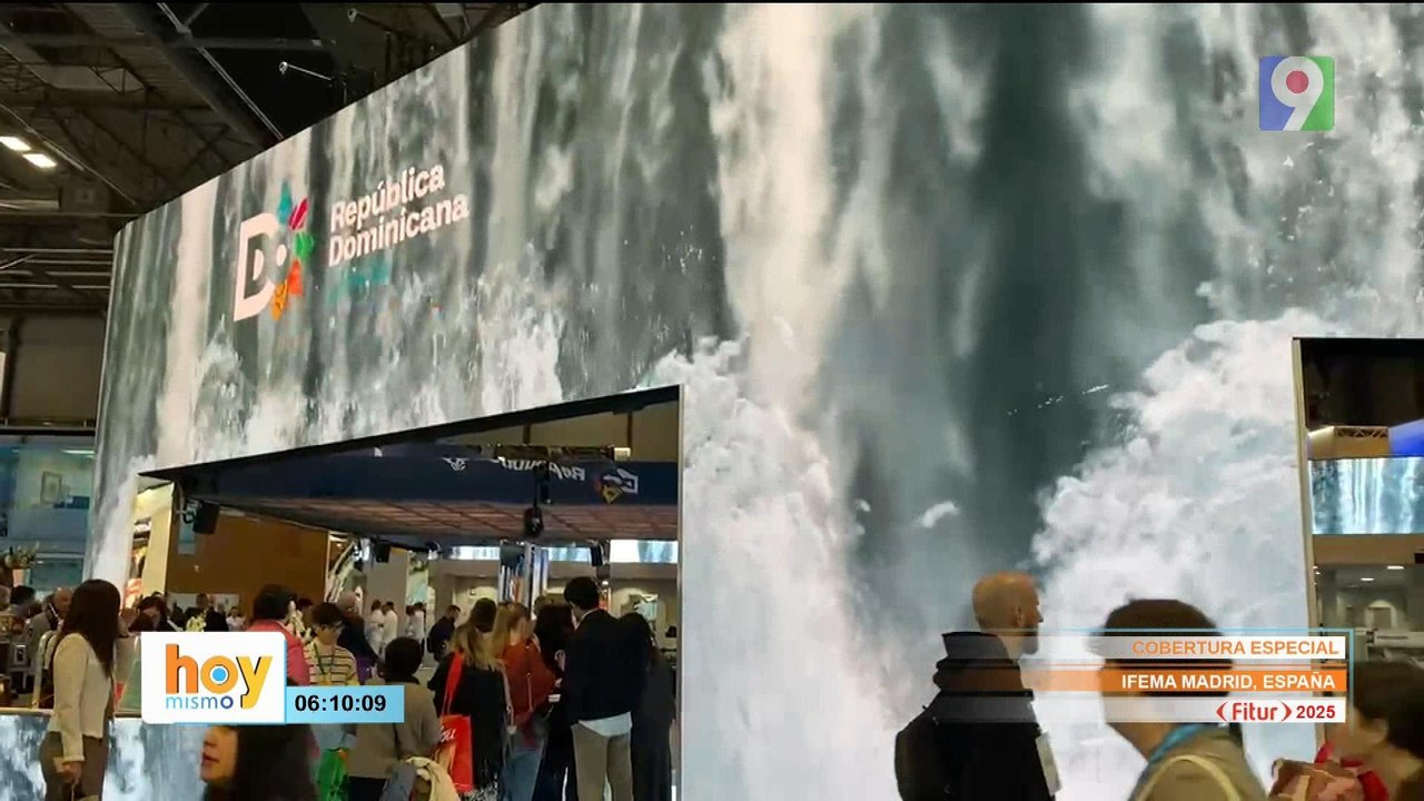 Stand de República Dominicana impresiona en Fitur 2025 | Hoy Mismo