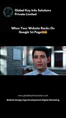 🌟 When Your Website Ranks on Google 1st Page! 😍😎 🌟