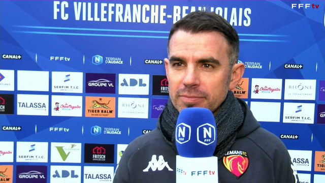 J18 I FC Villefranche B. - Le Mans FC en replay (0-3) I National FFF 2024-2025