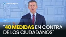 Feijóo destaca que el 'no' del PP al decreto ómnibus protege a los ciudadanos