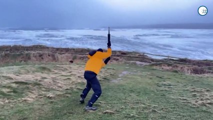 Weather trackers battle against Storm Éowyn to measure record 118mph wind