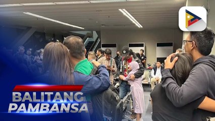 Filipino seafarers freed from Houthi rebels arrived in PH