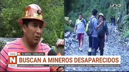 habla la esposa de un minero desaparecido, pide ayuda urgente