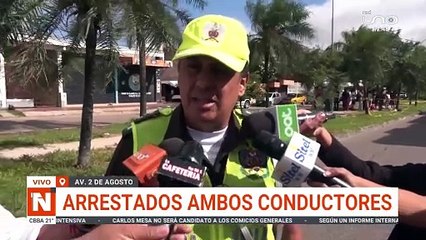 SCZ: MOTOCICLISTA FALLECE TRAS ACCIDENTE