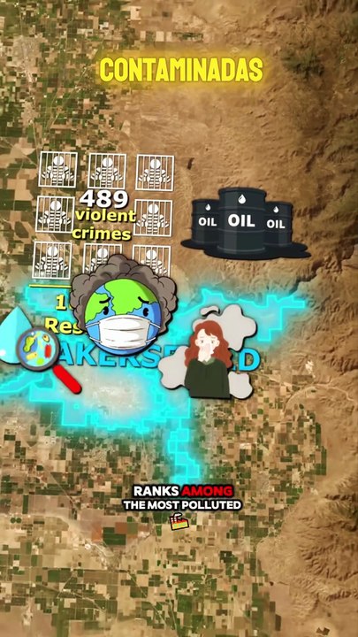 ¿Cuál es el peor lugar para vivir en California🌴#CaliforniaVivir #CiudadesDeCalifornia #california