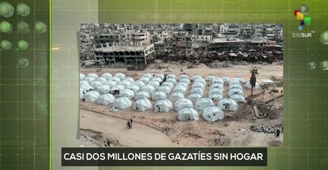 Conexión Global 24-01 Más de un millón de desplazados en Palestina