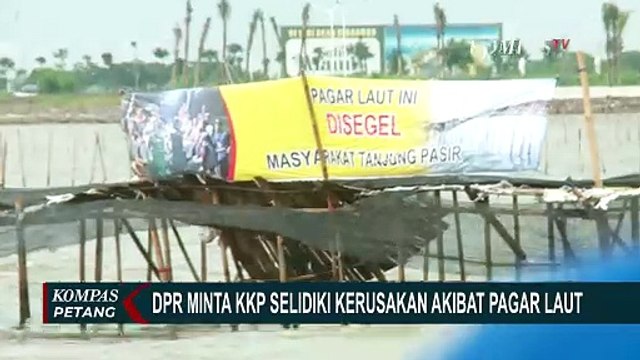 Komisi IV DPR Cecar Menteri KP soal Keberadaan Pagar Laut Tangerang | PAGAR LAUT